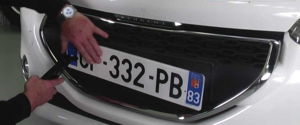 Plaques immatriculation